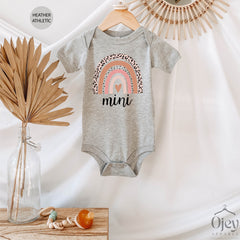 Mama And Mini Rainbow Heart Shirts, Mom And Me Bodysuit, Mother's Day Gift, Matching Baby And Mama, Mother To Be Shirt, Family Gift For Her