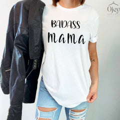 Badass Mama Shirt, Best Mom Shirt, Mothers Day Shirt, Motherhood Tee, Funny Mom Shirts, Gift For Mom, Womens Clothing, Mother's Day Gift