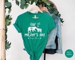 Our 1st Mother's Day Together Shirt, Matching Baby And Mom Outfit, Custom Baby Bodysuit, Personalized Mother's Day Shirt, Mother's Day Gift