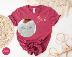 Custom Bride and Groom Shirts, Personalized Groom Bride Shirt, Newly Married Gift, Honeymoon Couple Tshirts, Gifts For Brides and Grooms