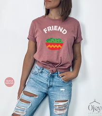 Cinco De Mayo Best Friend Shirt, Chips and Guacamole Graphic Shirts for Couples, Friends, Matching Friends Shirt, Coupe Shirts for Party