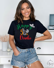 Cinco De Mayo, Cinco de Drinko Shirt, Funny Drinking Shirt for Cinco De Mayo, Happy 5 de Mayo Shirt Gift, Funny Shirt for Him/Her Unisex Tee