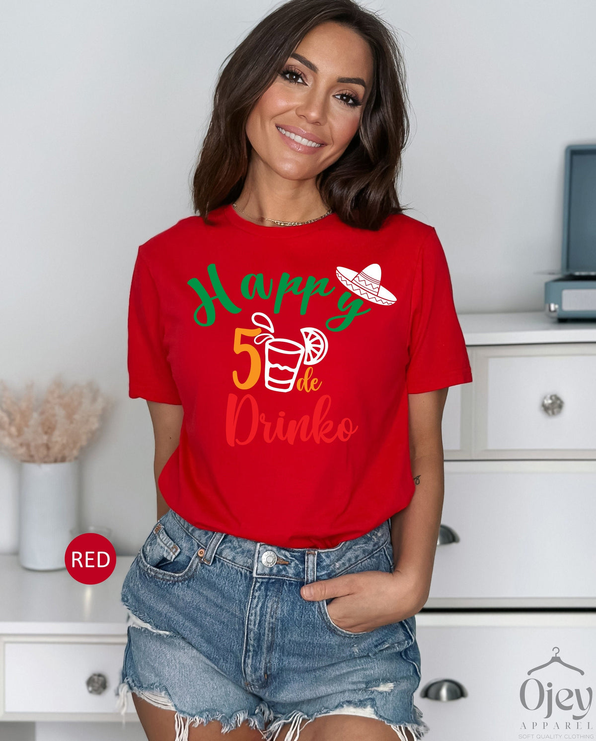 Cinco De Mayo, Cinco de Drinko Shirt, Funny Drinking Shirt for Cinco De Mayo, Happy 5 de Mayo Shirt Gift, Funny Shirt for Him/Her Unisex Tee