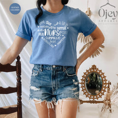 Nurse Heart Shirt, Nurse Shirt, Nurse Shirt Women, Nurse Gift Shirt, Nurse Tees, Nurse T-Shirts, Nurse Shirt Gift, Cute Nurse Typography Tee