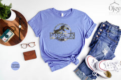 Mamasaurus Shirt, Papasaurus Shirt, Camouflage Shirt for Mother and Father, Dinosaur Shirt, Unisex Family Matching Dinosaur Birthday Shirts