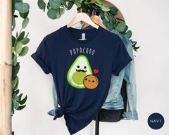 Mamacado Papacado Shirts, Funny Family Tshirt, Pregnancy Reveal Shirts, New Mom Shirt, Couple Matching Tees, New Dad Shirt, Expecting Gift