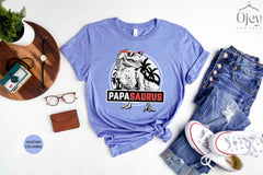 Papasaurus Shirt, T-Rex Shirt For Father, New Dad Shirt Funny, Father's Day Gift, Dinosaur Dad Shirt, Dino Father Tshirt, Father In Law Gift