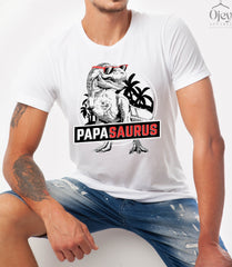 Papasaurus Shirt, T-Rex Shirt For Father, New Dad Shirt Funny, Father's Day Gift, Dinosaur Dad Shirt, Dino Father Tshirt, Father In Law Gift