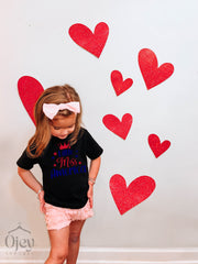 Little Miss America 4th of July Shirt for Kids and Babies, Independence Day Shirt for Kids, Miss America Crown Shirt For Toddlers and Babies