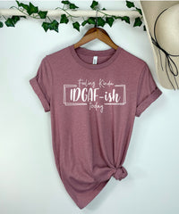 Feeling IDGAF-ish Today Shirt, Sarcastic Shirt, Mom Shirt, Mom Life Shirt,  Funny Mom Shirt, Shirts With Sayings, Funny Mood Shirt, Mood Tee