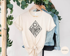 Desert Shirt, Western Shirts For Women, Desert Themed Gifts, Cactus Shirt, Adventure Shirt, Vacation Shirts, Travel Shirt, Cactus Lover Gift