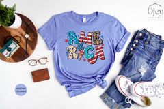 Retro 4th of July Shirt, Independence Day T-Shirt, American Shirt, 4th of July Party T-Shirt, America Shirt, Patriotic Shirt