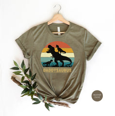 Daddysaurus Shirt, Dinosaur Dad Shirt, Funny Dad Gifts, Father's Day Gift, Father's Day Shirt, New Dad Gift, Dinosaur Lover Cool Dad Tshirts