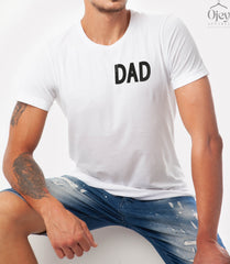 Dad Pocket T-Shirt, Minimalist Retro Style