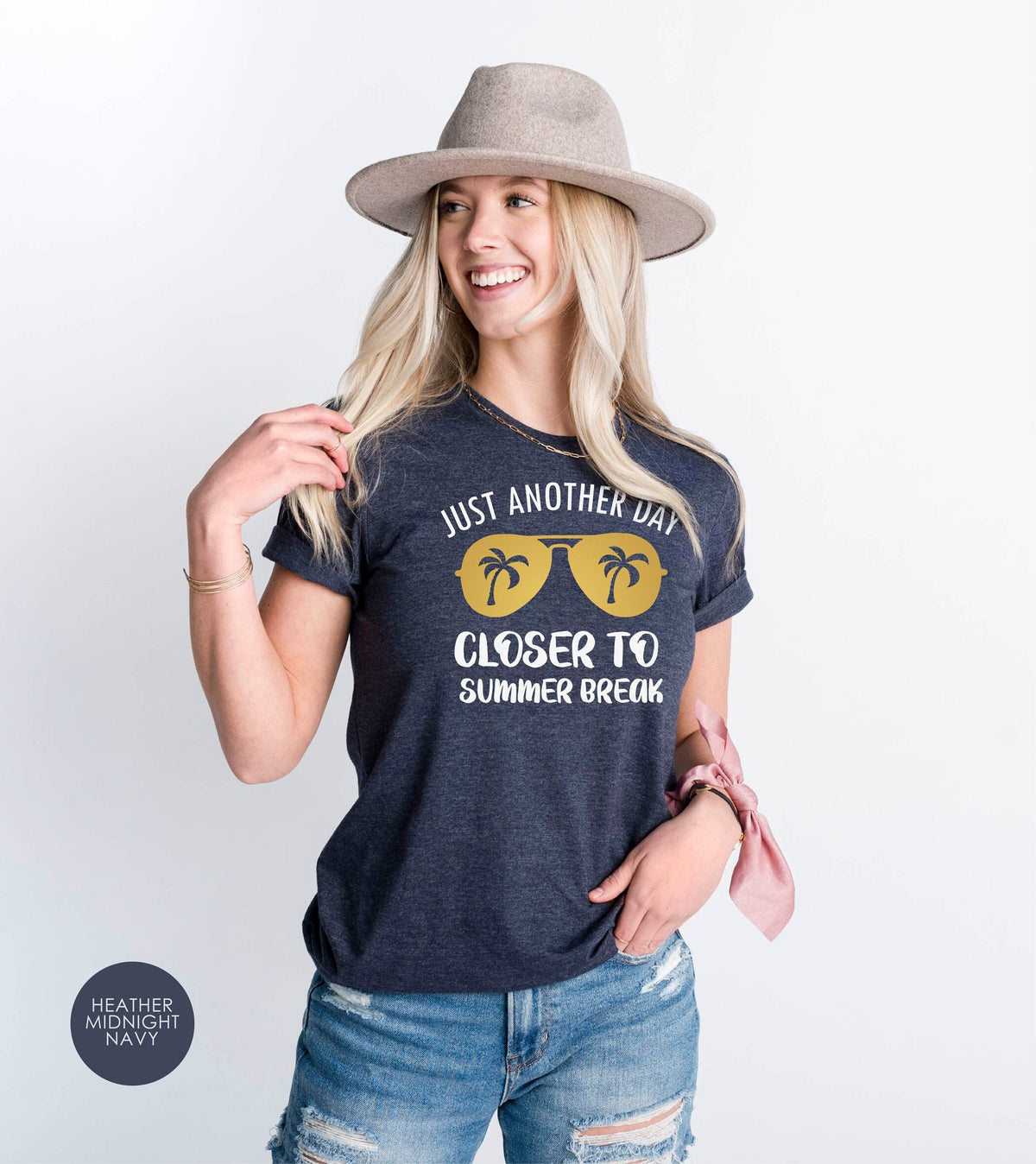 Just Another Day Closer To Summer Break Shirt, Summer Shirt, Perfect Gift for Teacher and Students, Summer Break Gifts, Funny Saying Shirts