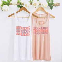 Bachelorette Party Tank Tops, Bridal Party Shirts, Team Bride Shirt, Bridesmaid Gifts, Bride Tank Top, Bride To Be Shirt, Bridal Shower Gift