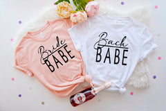 Bachelorette Party Shirts, Bride Babe Tank Top, Bach Babe Shirt, Bridal Party Shirt, Bachelorette Tanks, Bride To Be Shirt, Bridesmaid Gifts