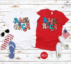 Retro 4th of July Shirt, Independence Day T-Shirt, American Shirt, 4th of July Party T-Shirt, America Shirt, Patriotic Shirt