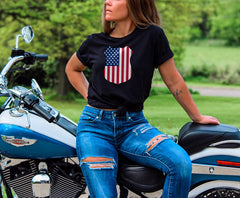 Police Badge American Flag Shirt, American Police Flag Shirt, Law Enforcement Shirts, Police Officer Gift, 4th of July Gift for Loved Ones