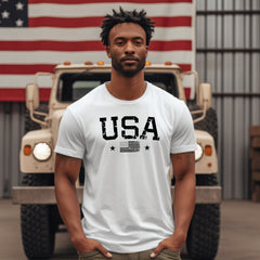 USA Matching Family Shirts, Distressed USA Flag Shirts, Independence Day Shirt,American Flag Tee, Declaration of Independence USA Flag Shirt