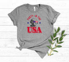 George Washington Party in the USA Shirt, Funny USA Shirt, George Washington Shades with American Flag Shirt Gift for Independence Day