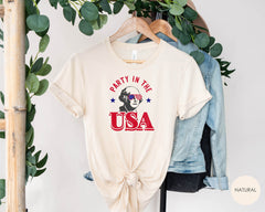 George Washington Party in the USA Shirt, Funny USA Shirt, George Washington Shades with American Flag Shirt Gift for Independence Day
