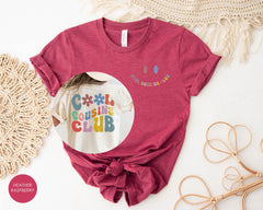 Cousin Shirts, Cool Cousins Club Shirt, Cousin Shirt Gift, Retro Cousin T-Shirts, Cousin Crew Shirts, Gift for Cousin, Family Shirts