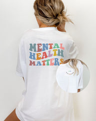 Mental Health Matters Shirt, Be Kind to Your Mind T-Shirt, Mental Health Gift, Anxiety Shirt, Therapist Shirt, Therapy T-Shirts, You Matter
