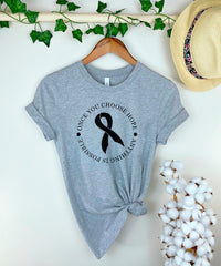 Cancer Awareness Shirt, Cancer T Shirt, Cancer Warrior, Cancer Woman, Cancer Shirt,  Brian Cancer Tee, Breast Cancer Gift, Hope Shirt