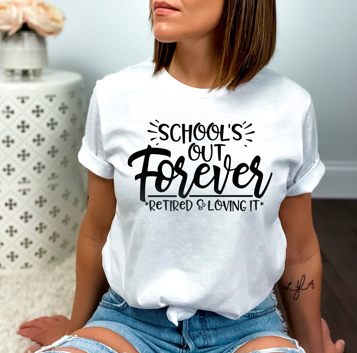 Retired Teacher Shirt, Retirement Shirts Teacher, Retired Teacher Gift, Schools Out Shirt, Teacher Gift Shirts, Retired Teacher Tshirts