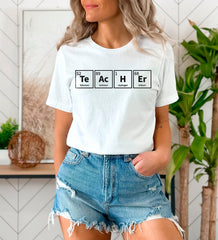 Teacher Shirt, Teacher Gift Shirt, Teacher Men Shirt, Funny Teacher Shirt, Periodic Teacher Shirt, Teacher Appreciation Gift, Teacher Crew