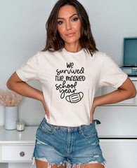 Teacher Shirt, We Survided the Masked School Year, Teacher Gift Shirt, Teacher Shirt for Women, Teacher Christmas Gift, Teacher Appreciation