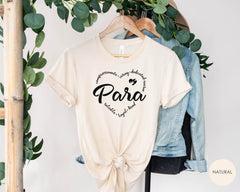 Paraprofessional Shirt, Para Teacher Shirt, Teacher Shirt, Teacher Assistant Shirt, Special Education Shirt, Autism Shirt, Women Teacher Tee