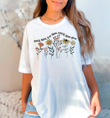 Teacher Shirt, Teach Them Love Them Watch Them Grow,  Special Education Teacher, Teacher Gifts, Preschool Shirt, Cute Teacher Flower Shirt,