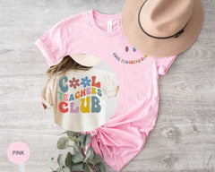 Cool Teachers Club Shirt, Back to School Teacher Shirt, Teacher Appreciation Gift, Back to School Teacher Gift, Teacher T-Shirts
