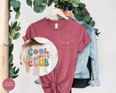 Cool Teachers Club Shirt, Back to School Teacher Shirt, Teacher Appreciation Gift, Back to School Teacher Gift, Teacher T-Shirts