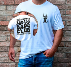 Badass Dads Club Shirt, Cool Dad Shirt, Father's Day, Funny Dad Shirt, Dad Birthday Gifts, Retro Dad Shirt, Skeleton Dad Shirt, Gift For Him