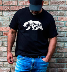 Bear Mountain Shirt, Camping Bear Shirt, Nature Bear Shirt, Nature Lover Shirt, Bear Hiking Shirt, Bear Women Shirt, Bear Shirt Gift