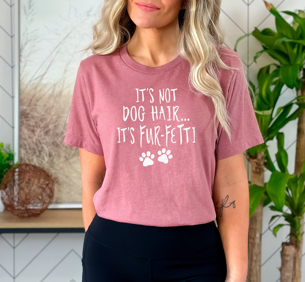 It's Not Dog Hair It's Fur-Fetti Shirt Dog Lover Shirt, Dog Shirt, Dog Lover Gift, Funny Shirt, Fur Mama Shirt, custom dog shirt, custom dog