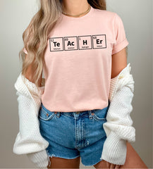 Teacher Shirt, Teacher Gift Shirt, Teacher Men Shirt, Funny Teacher Shirt, Periodic Teacher Shirt, Teacher Appreciation Gift, Teacher Crew