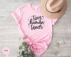 Teacher Shirts-Teacher Tshirts-Tiny Human Tamer Shirt-Teacher Women Shirt-Gift for Teacher-Gift Appreciation Week Tee-Teacher Gift Shirt