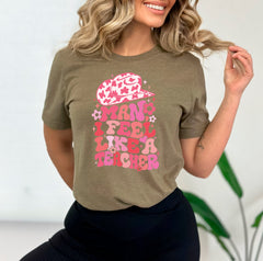 Man I Feel Like Teacher Shirt, Cowboy Hat Teacher Shirt, New Teacher Gift Ideas, Teacher Appreciation Gift, Back to School Shirt, Gift Ideas