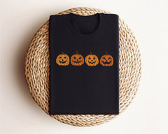 Fall Pumpkin Shirt, Halloween Pumpkin Shirt, Pumpkin Tees, Halloween Lover Gift, Fall T-Shirts, Spooky Season Shirts