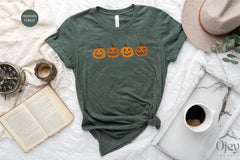 Fall Pumpkin Shirt, Halloween Pumpkin Shirt, Pumpkin Tees, Halloween Lover Gift, Fall T-Shirts, Spooky Season Shirts