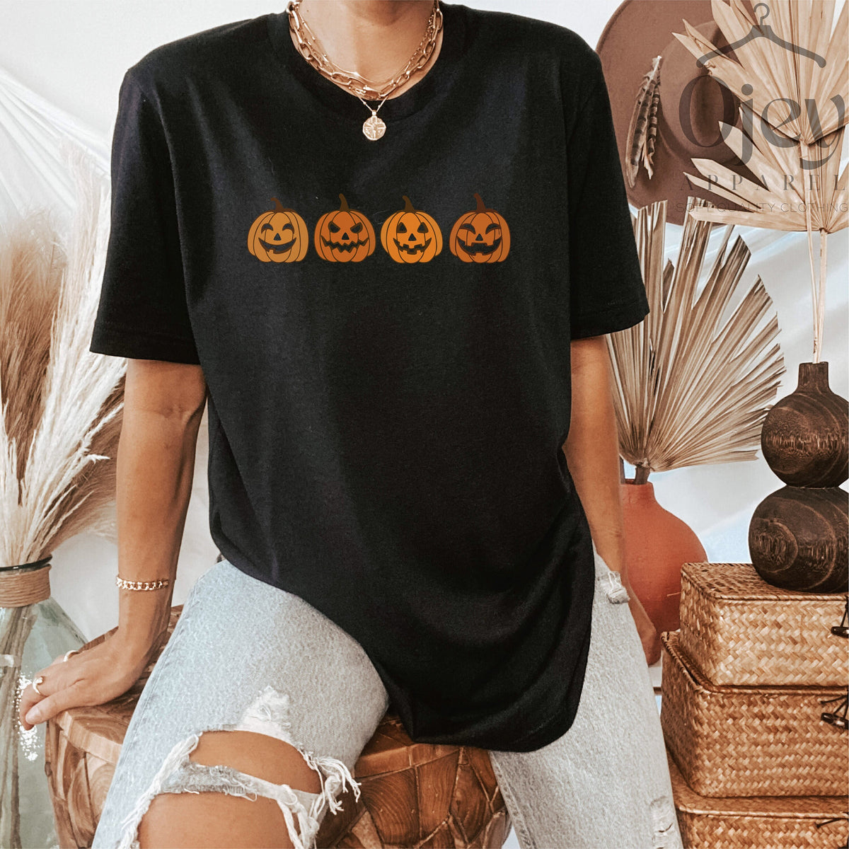 Fall Pumpkin Shirt, Halloween Pumpkin Shirt, Pumpkin Tees, Halloween Lover Gift, Fall T-Shirts, Spooky Season Shirts