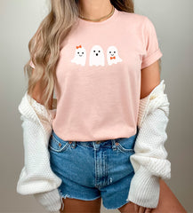 Baby Ghosts Halloween Shirt, Spooky Season Outfit, Cute Ghosts T-Shirt, Boo Shirt, Spooky Vibes Tee, Cute Halloween Gift for Her, Ghost Tee