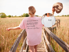Dear Person Behind Me Shirt, You Are Enough T-Shirt, Mental Health Matters Tee, Inspirational Dress, You Matter T-Shirt, Gift for Wife, Her