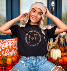 Fall T-Shirt, Fall Vibes Outfit, Fall Themed Shirt, Autumn Season Tee, Fall Lover Gift, Fall Vibes Shirt, Pumpkin Lover Tee, Bonfires Shirt
