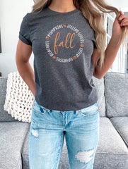 Fall T-Shirt, Fall Vibes Outfit, Fall Themed Shirt, Autumn Season Tee, Fall Lover Gift, Fall Vibes Shirt, Pumpkin Lover Tee, Bonfires Shirt