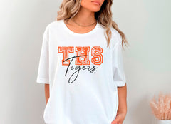 Custom School T-Shirts, Retro Custom School Shirt, School Mascot Shirt, School Team Tee, Spirit Wear Shirt, Custom School Gifts